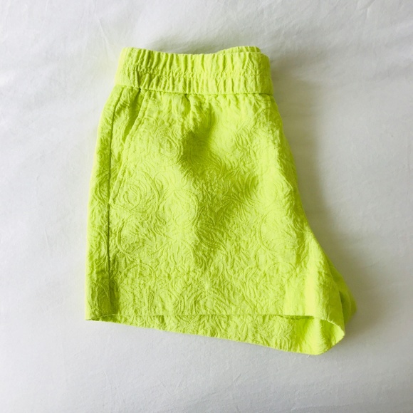 Yellow J. Crew Shorts - Picture 1 of 4